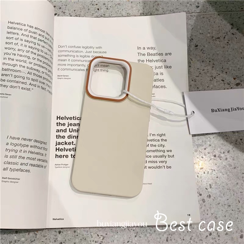 Ốp Điện Thoại Mềm Màu Trơn Đơn Giản Cho iphone 11 12 13 14 15 pro max