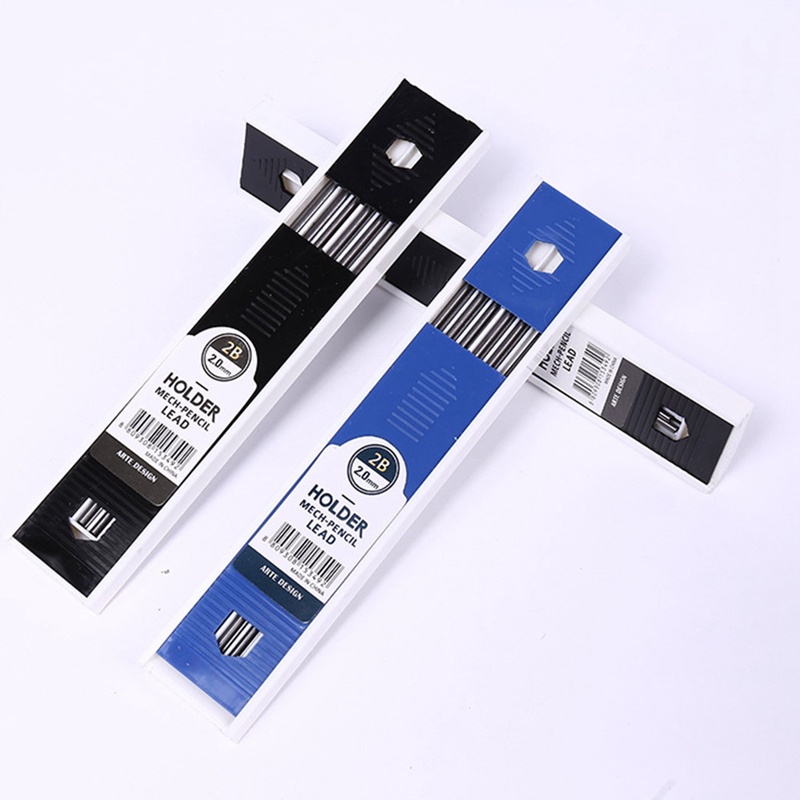 Selense Bộ Bút Chì Kim Loại Ngòi 2.0 mm hb Dùng Vẽ Tranh Tiện Dụng