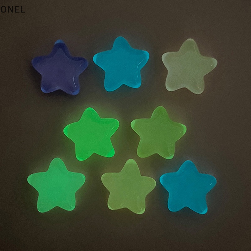 Onel Set 3 Mô Hình Ngôi Sao Dạ Quang mini Bằng Nhựa resin Trang Trí Tiểu Cảnh vn