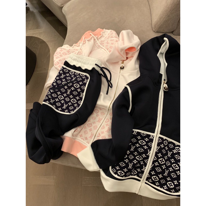 Set Áo hoodie Tay Dài + Quần Dài Phong Cách Thu Đông Mới 2023