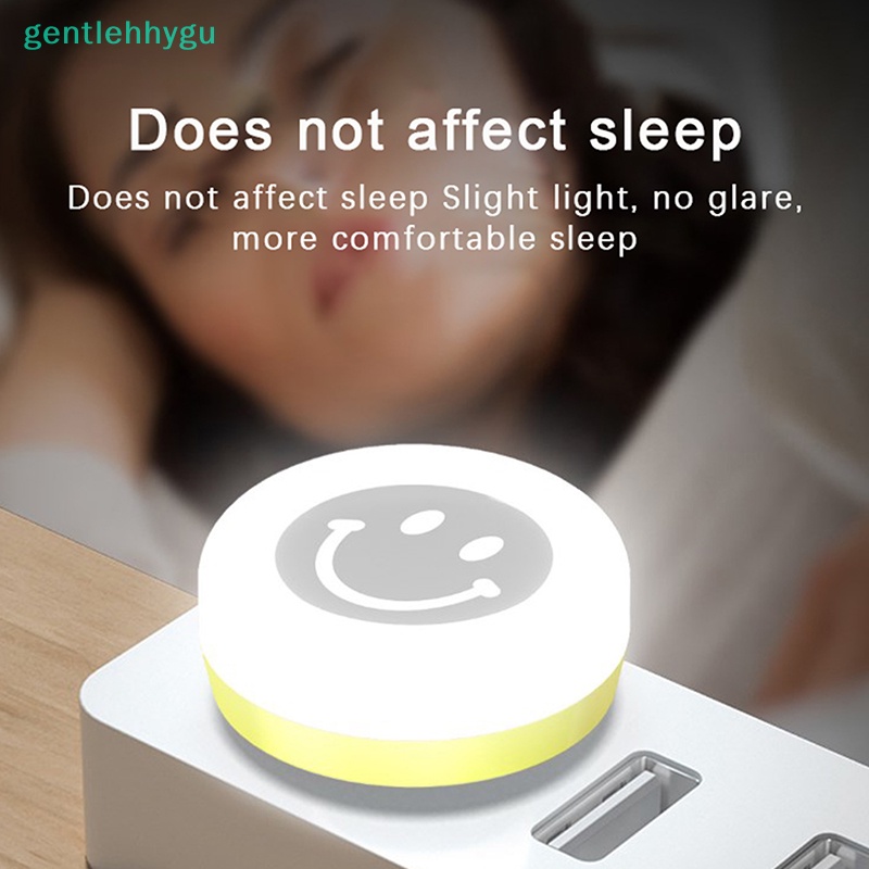 Gentgu Đèn Ngủ led usb Hình Mặt Cười Kích Thước Nhỏ Dễ Sử Dụng Tiết Kiệm Năng Lượng Cho Trẻ Em vn