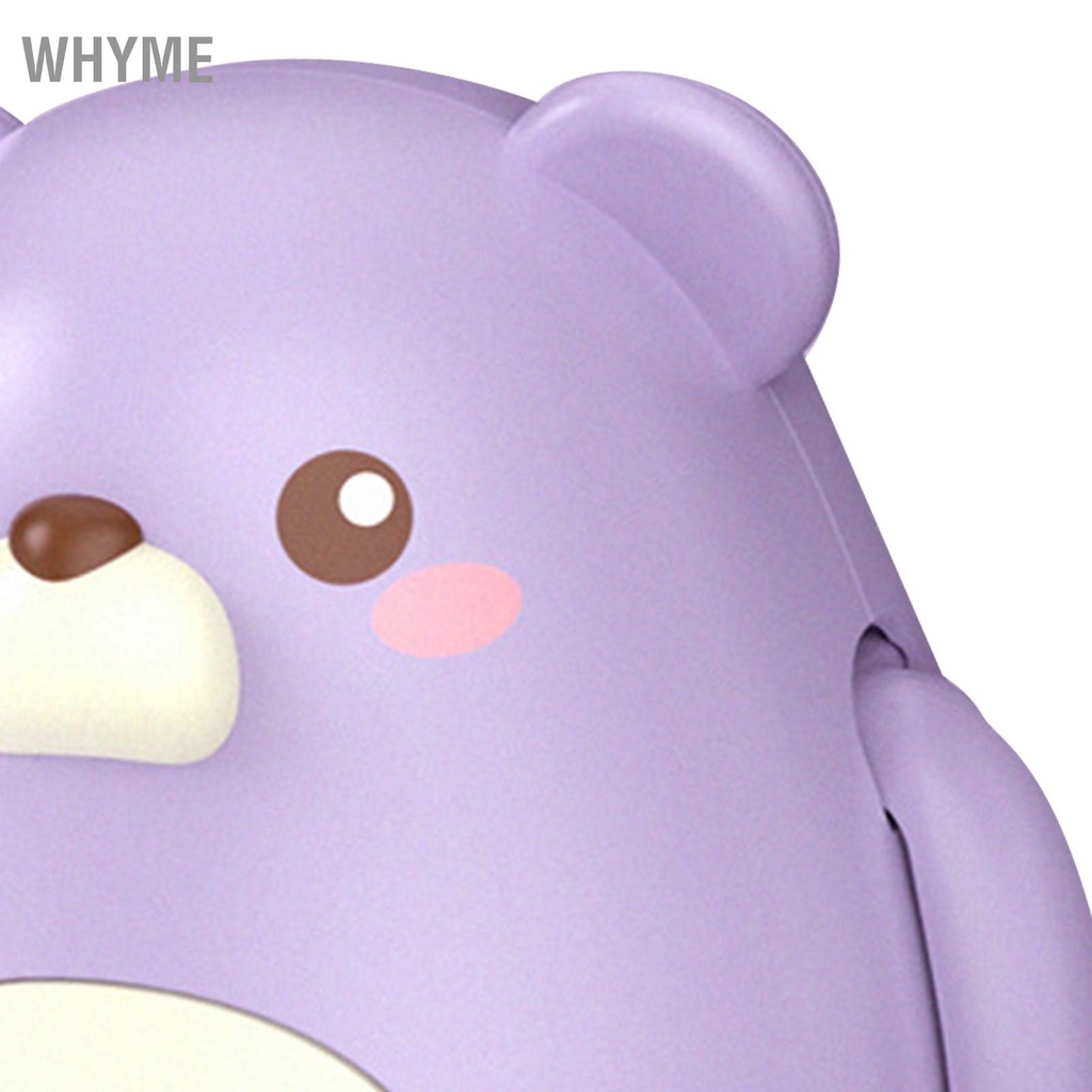 WHYME Đồ chơi gấu dễ thương Động vật xoay từ tính trang trí hoạt hình cho trẻ em để hàng ngày Hoạt động của cha mẹ và con cái