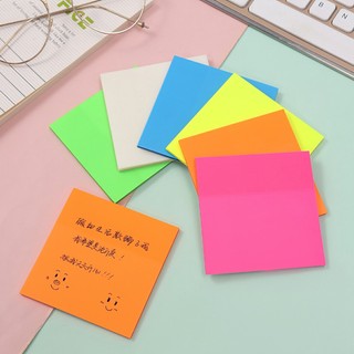 Giấy note trong suốt kích thước 7.5*7.5cm - GIUSE