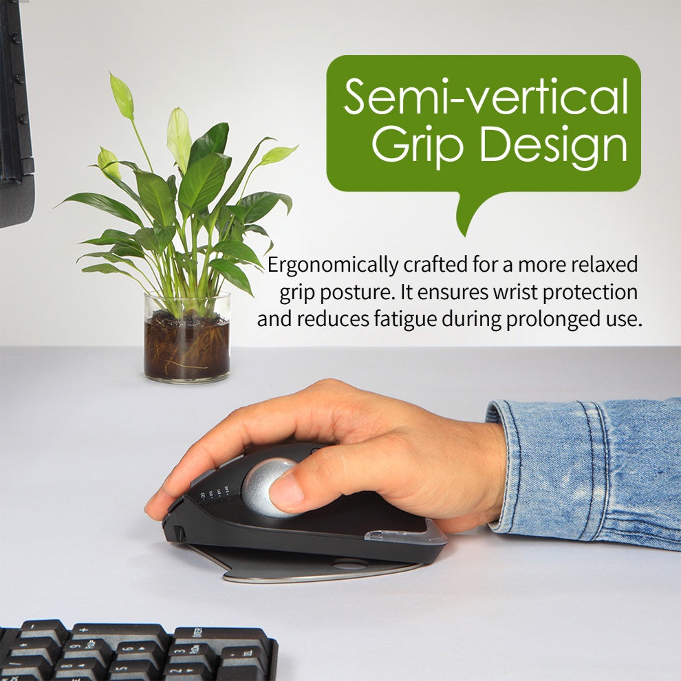 Chuột Không Dây Kết Nối bluetooth Có Bóng Lông Điều Khiển Theo Dõi Chính Xác Và Đường Ray Mịn Màng Cho ipad laptop