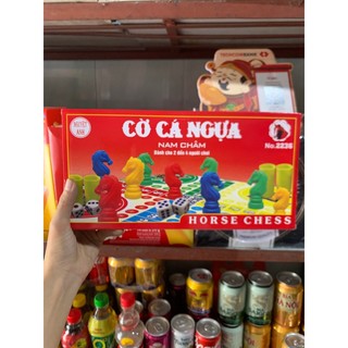 Bộ cờ cá ngựa / cờ vua nam châm gấp gọn
