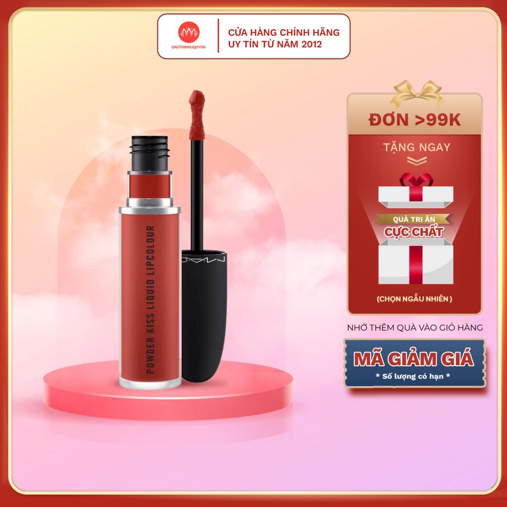 Son kem MAC 991 Devoted To Chili Màu Đỏ Đất Trendy