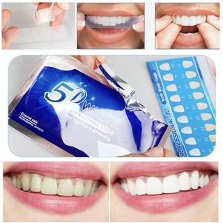 Miếng Dán Làm Trắng Răng 5d Lâu Trôi
