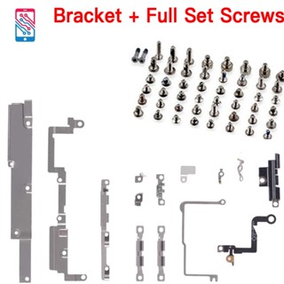 Trọn Bộ Giá Đỡ Bên Trong Với Tất Cả Các Ốc Vít Cho iPhone 6 6P 6s 7 8 Plus X XR XS Max Trọn Bộ Kim Loại Nhỏ Linh Kiện Thay Thế