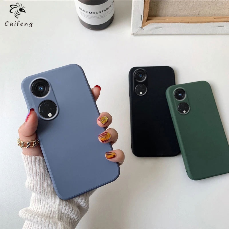 Ốp lưng silicon lót nỉ Cho OPPO A98 A78 A77 A77s A58 A57 4G 5G 2022 2023