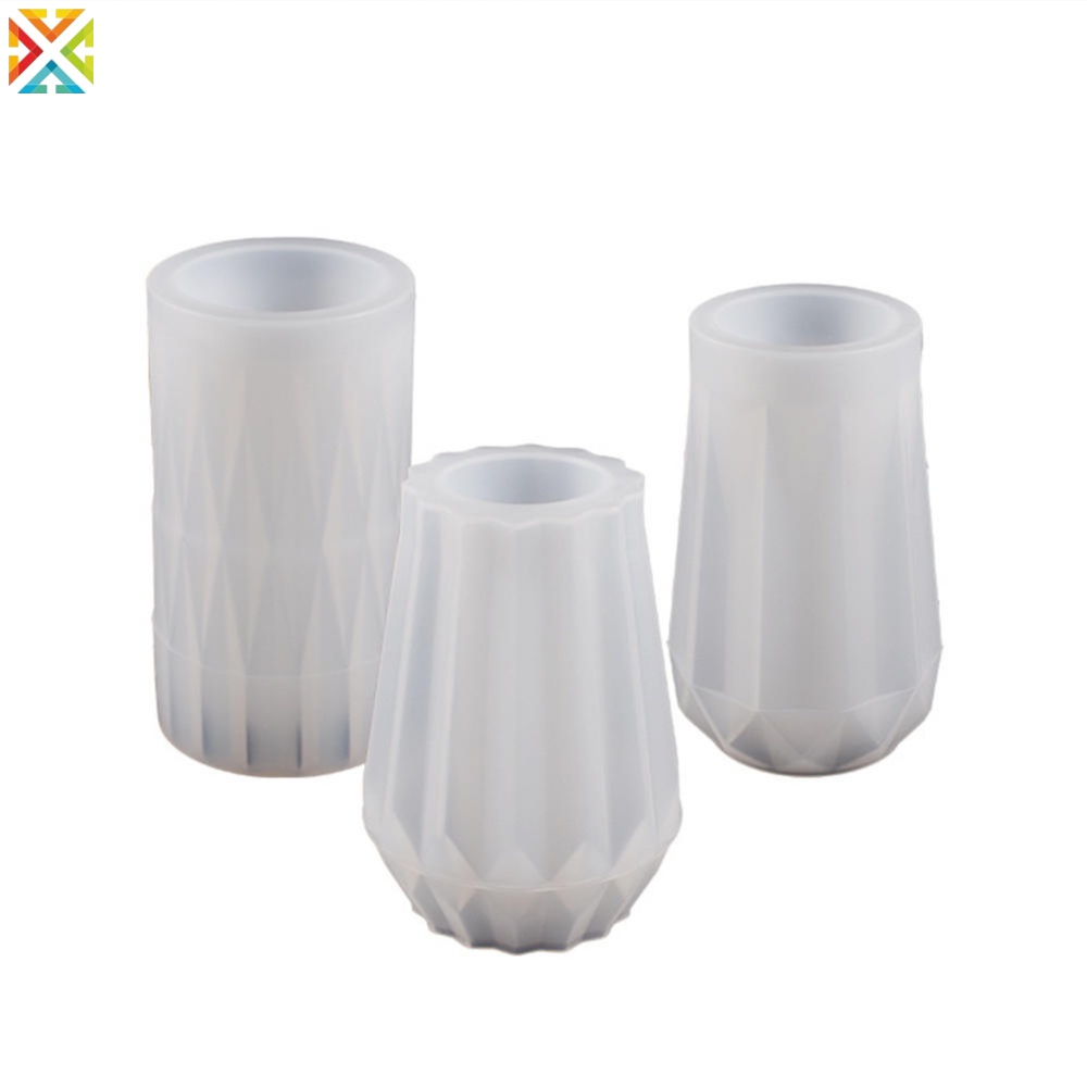 Khuôn silicone Làm Bình Hoa 3d diy Trang Trí Nhà Cửa
