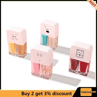 Sơn Móng Tay 12ml 2 Trong 1 Không Thấm Nước Nhanh Khô