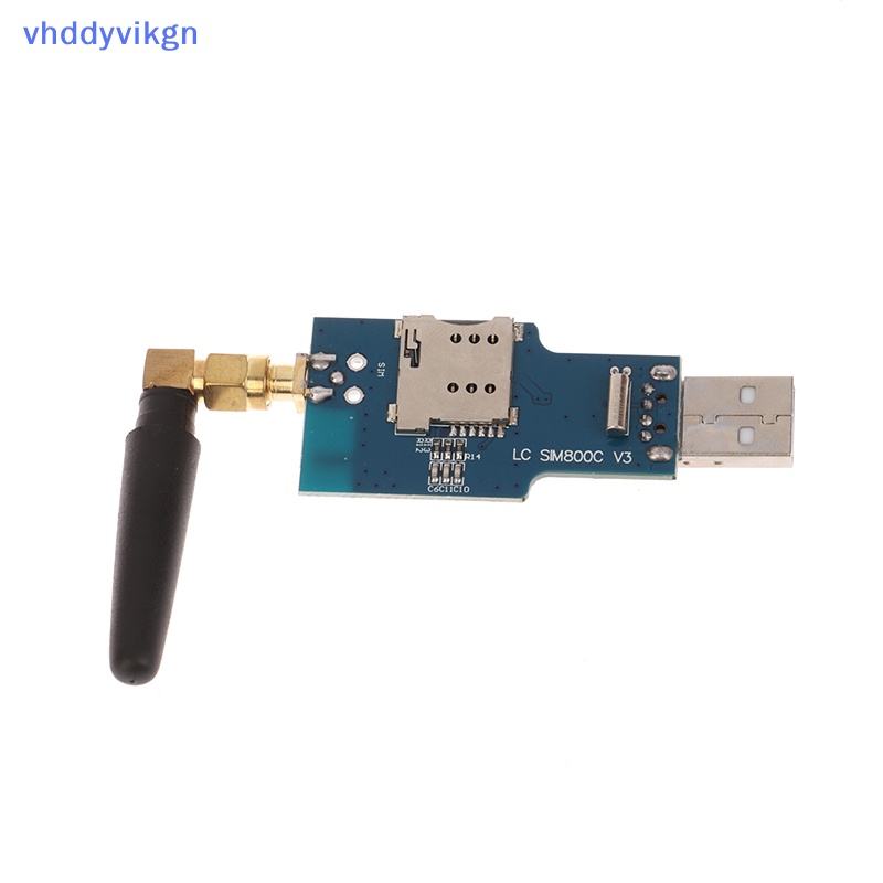 1 Bộ Mô Đun vhdd usb Sang gsm Băng Tần gsm gprs sim800c Có Ăng Ten Cho wifi Không Dây - Tương Thích sms vn