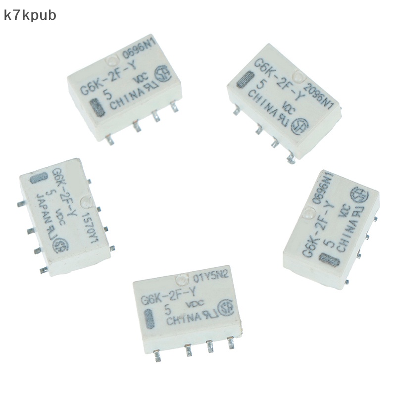 [K7] 5 chiếc Rơle tín hiệu g6k-2f-y 5V SMD cho Omron Relay VN