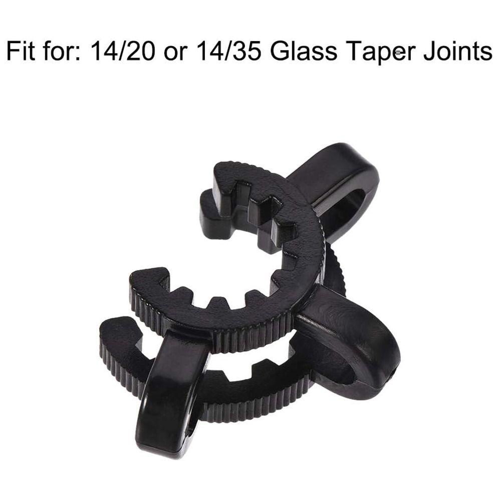 Seleni Khớp Kẹp Nhựa Màu Đen 14mm 14 / 20 Hoặc 14 / 35 Chuyên Dụng Cho Kính Thủy Tinh