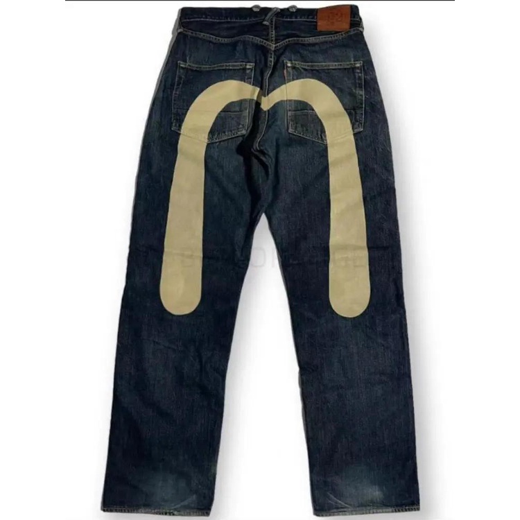 Quần jeans cotton Ống Rộng y2k In Họa Tiết vintage Thời Trang Đường Phố Cho Nam