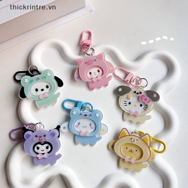 Th kawaii sanrio Móc Khóa Hoạt Hình kuromi my melody cinnamoroll Dễ Thương Trang Trí Túi Quà Tặng Cặp Đôi vn