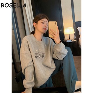 Rosella áo khoác hoodie áo khoác nữ zip hoodie fashion korean unique popular wwy23b09ai 45z231107