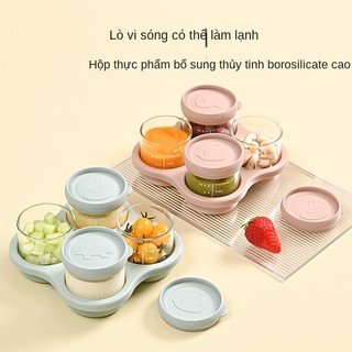 Hộp đựng thức ăn chia ngăn cho bé