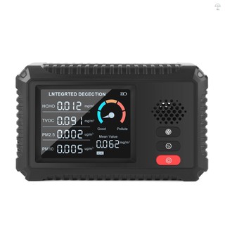 Aneng máy kiểm tra chất lượng không khí formaldehyde phát hiện dữ liệu tvoc pm2.5 / pm10 thử nghiệm khí gas trong nhà / văn phòng thông minh