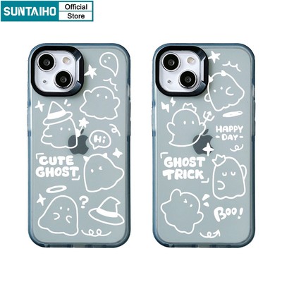 Suntaiho ốp lưng iphone Hài hước độc đáo phù thủy Ghost Pattern Ốp Điện Thoại tpu Mềm Chống Sốc Cao Cấp Cho iphone 11 12 13 14 15 pro max ip 7 8 plus iphon x xs xr xs max