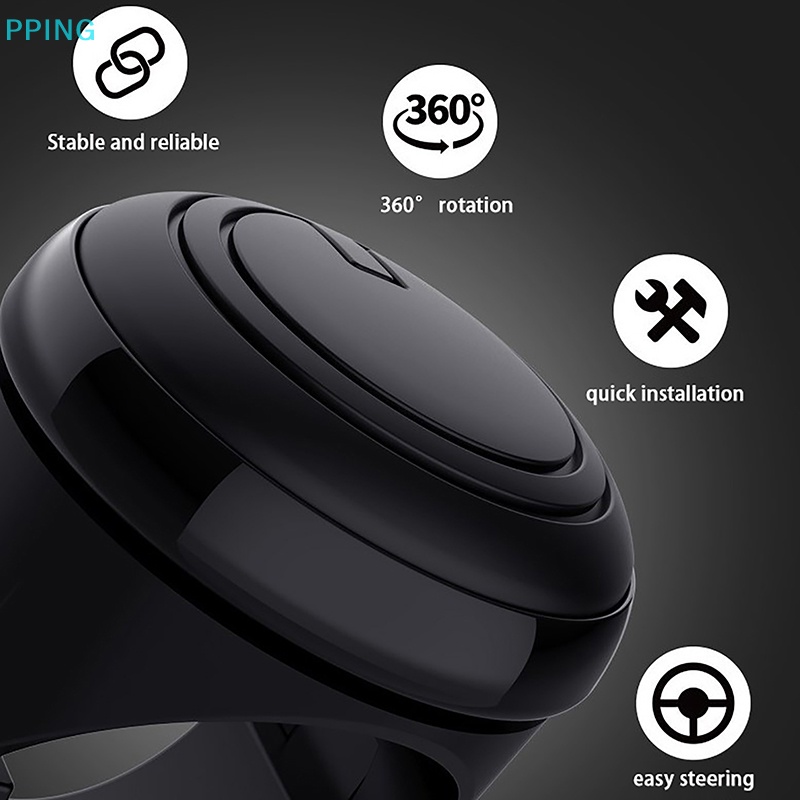 Núm Xoay 360 Độ Gắn Vô Lăng Xe Hơi