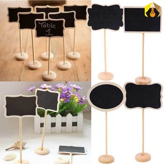 Bảng Đen Viết Phấn mini Bằng Gỗ Phong Cách ins Sáng Tạo