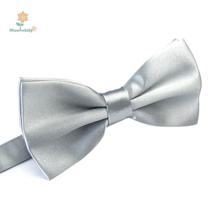 Cà vạt nơ màu trơn thời trang cho nam