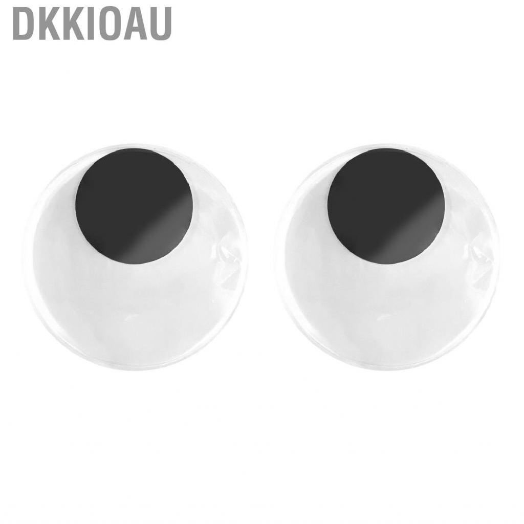 Dkkioau Wiggle Eye  Pretty Design Googly Eyes Ornament 1 Pair Resin for Fridge
