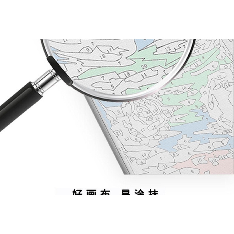 Fkfs Tranh Sơn Dầu Vẽ Tay Họa Tiết Hoạt Hình Dễ Thương