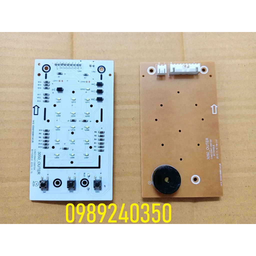 Bo mạch tủ lạnh Samsung mới chính hãng