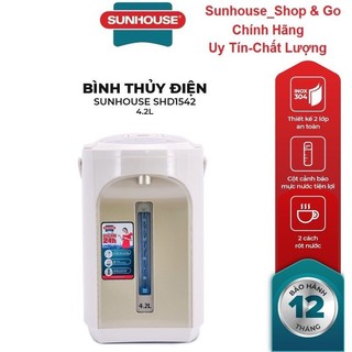 Bình thủy điện 4.2l sunhouse shd1542_hàng chính hãng