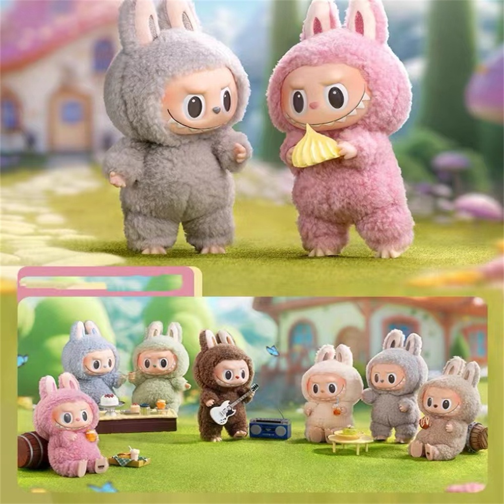 ★Đồ Chơi hgtoys hgtoys hgtoys★  [] Búp Bê popmart labubu Trái Tim Bánh macaron Bí Ẩn Trang Trí Quà Tặng Trang Trí Thời Thượng