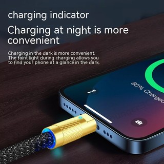 Cáp Sạc Nhanh 200w 3 Trong 1 6a Cho ios android type c