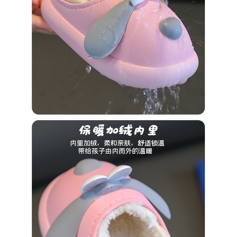 Dép Bông Đi Trong Nhà Hình Khủng Long Dễ Thương Cho Bé