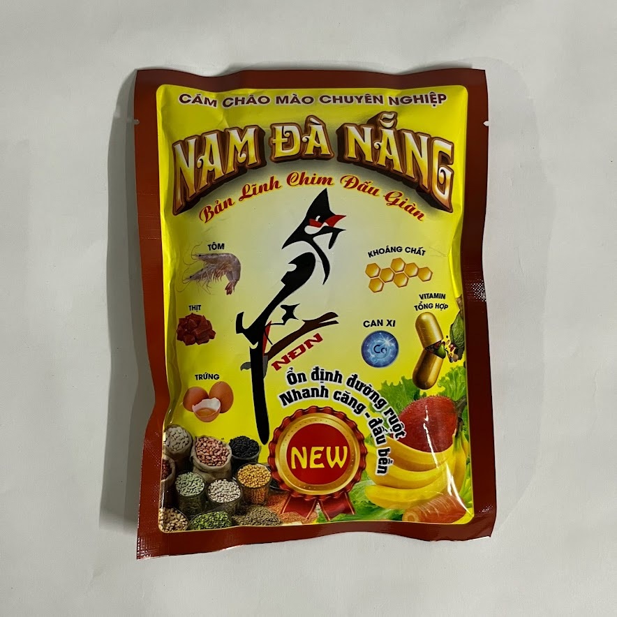 Cám Chào Mào Nam Đà Nẵng đấu, đấu Vip, Mộc thuần gói 200g Chính hãng Kabosa