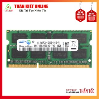 Ram laptop Samsung / Hynix / Crucial / Kingston  4GB DDR3L 1600MHZ 2RX8 PC3L-12800 204pin SODIMM