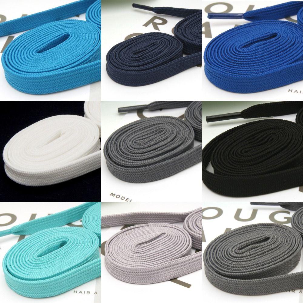 Dây Giày Thể Thao Bện Chéo Màu Trơn Siêu Bền 120cm