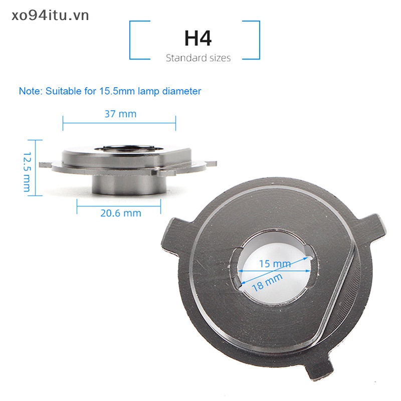 Xoitu Đế Kẹp Đèn Pha led h7-9005 / 9006 / 9012 / h11 / h7 / h4 / h3 / h1 Cho Xe Hơi vn
