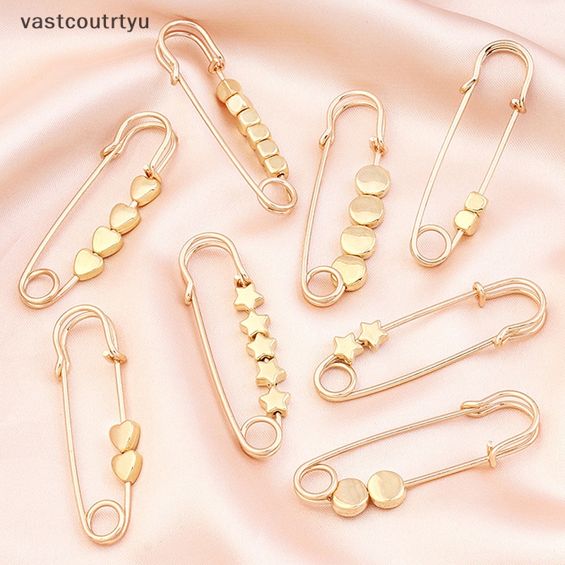 Ghim Cài Quần Áo / Thắt Lưng Hình Ngôi Sao / Trái Tim Màu Vàng Điều Chỉnh Được Kích Thước Nhỏ n