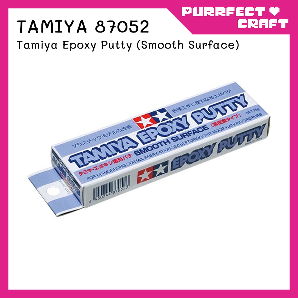 TAMIYA Epoxy Putty (Bề mặt nhẵn, 25g) 87052
