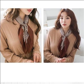 Khăn Lụa Thời Trang HimHip Khổ Vuông 70x70cm Khăn Quàng Cổ Quà Tặng Khăn K26-L06