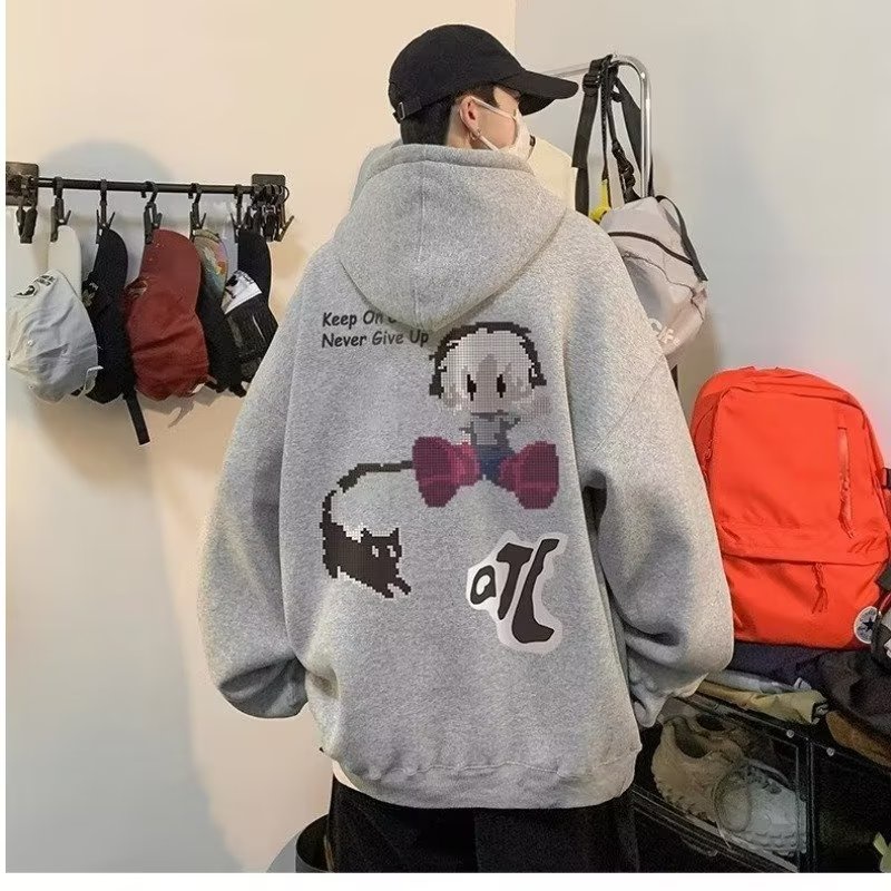 Áo Hoodie In Hình Mạng Nhện Thời Trang Thu Đông Cho Nam Nữ