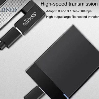 Jinf otg chuyển đổi usb 3.1 type c sang usb 3.0 10gbps type c sang usb 3.0