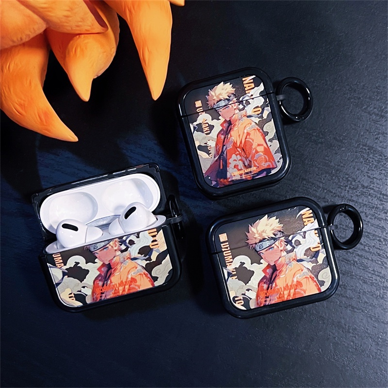 Vỏ Bảo Vệ Hộp Sạc Tai Nghe airpods pro 2 / airpods pro / airpods 3 / 2 / 1 Hình naruto itachi pein Raya Có Móc Treo Tiện Dụng