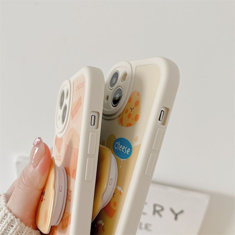 Dễ Thương Ốp Điện Thoại tpu Giá Đỡ Cho  Vivo Y27 Y16 V23 V25 V23e V25e Y22 Y22S Y15A Y21 Y21S Y33S U10 Y17 Y73 Y51 Y31 Y30i V21 Y31 Y20 Y15 Y12 Y12S V20 S1 Y51 Y19