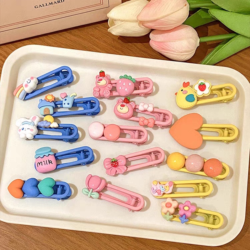 Kẹp Tóc Mỏ Vịt Dễ Thương Cho Bé Gái