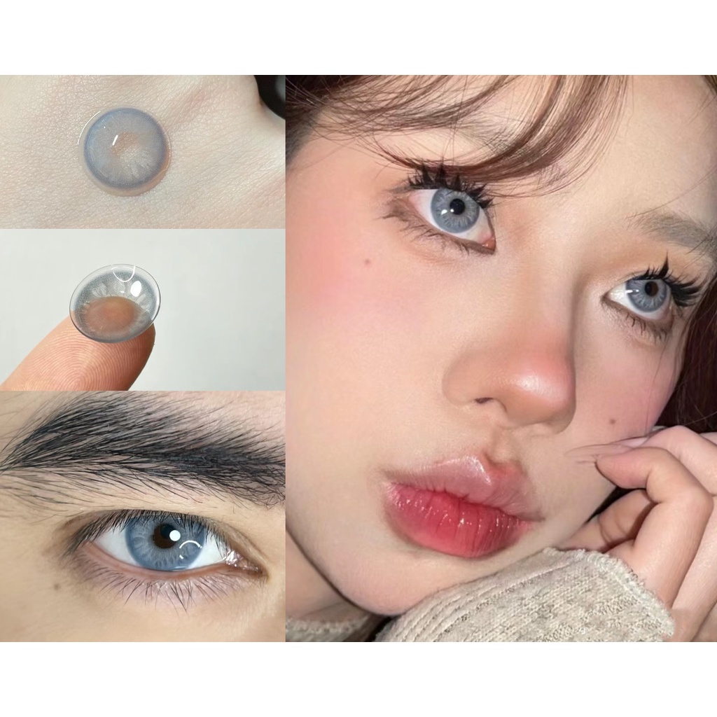 (2023.Dec.1st) Sê-Ri ldu, Thương Hiệu ovolook, 14.00mm, (Lớp 0-8.00), Tiếp Xúc Năm (Màu Xanh Dương)