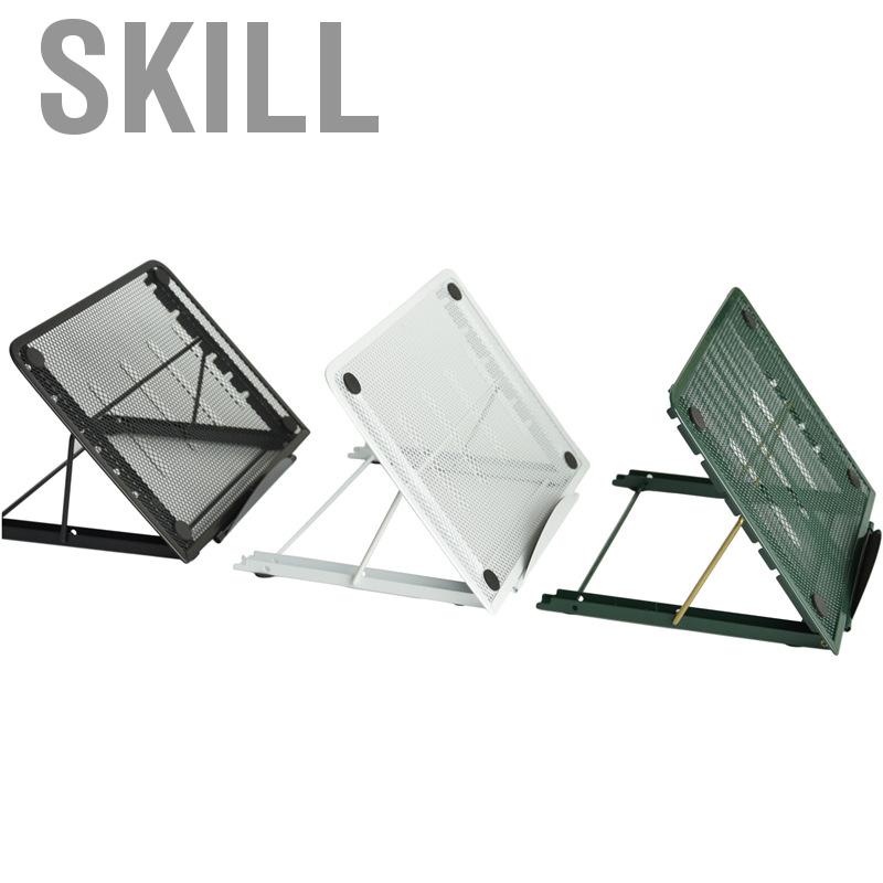 Skill Tablet Stand Laptop Holder Firm Support Heat Dissipation Adjustable for Home Office