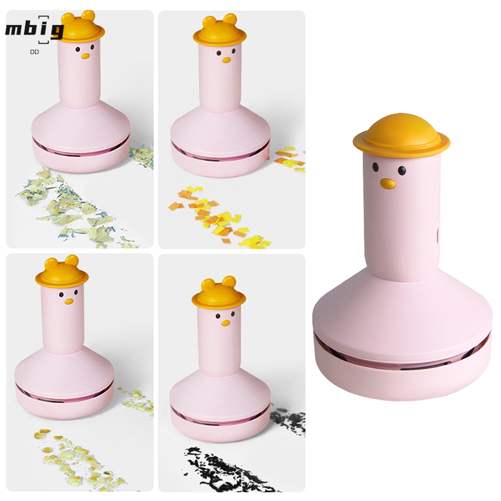 Máy Hút Bụi Để Bàn Bằng Cao Su Hình Hoạt Hình Đa Năng