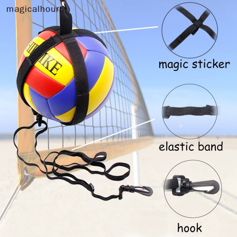 Magicalhour ^ ^ Dây Đai Bóng Chuyền Linh Hoạt Chống Mài Mòn Luyện Tập Bóng Chuyền volleyball * Mới